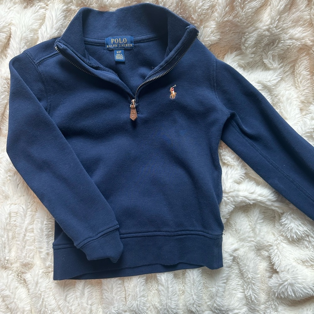 Polo by Ralph Lauren 3T Boys 1/4 Zip